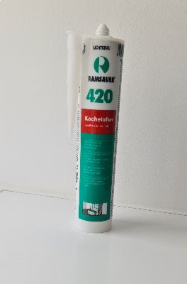 Ramsauer plasztikus kályhacsempe fugázó 310ml/tubus Világos szürke